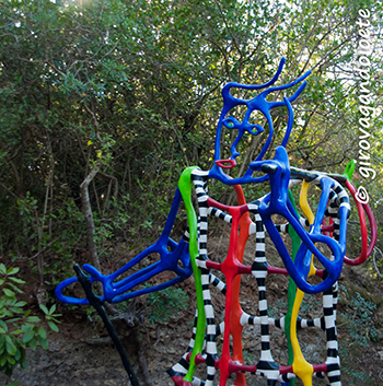 Il Giardino dei Tarocchi- l'arte che fa riflettere anche i bambini