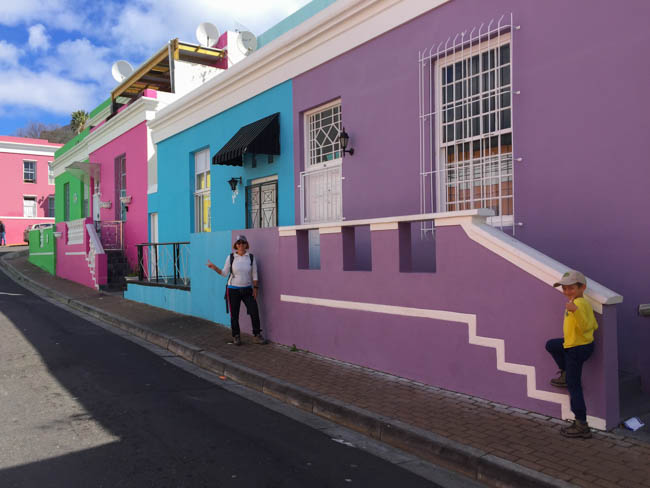 il quartiere più colorato di Cape Town