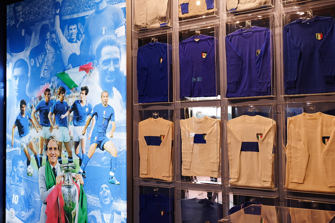 museo del calcio - cimeli azzurri