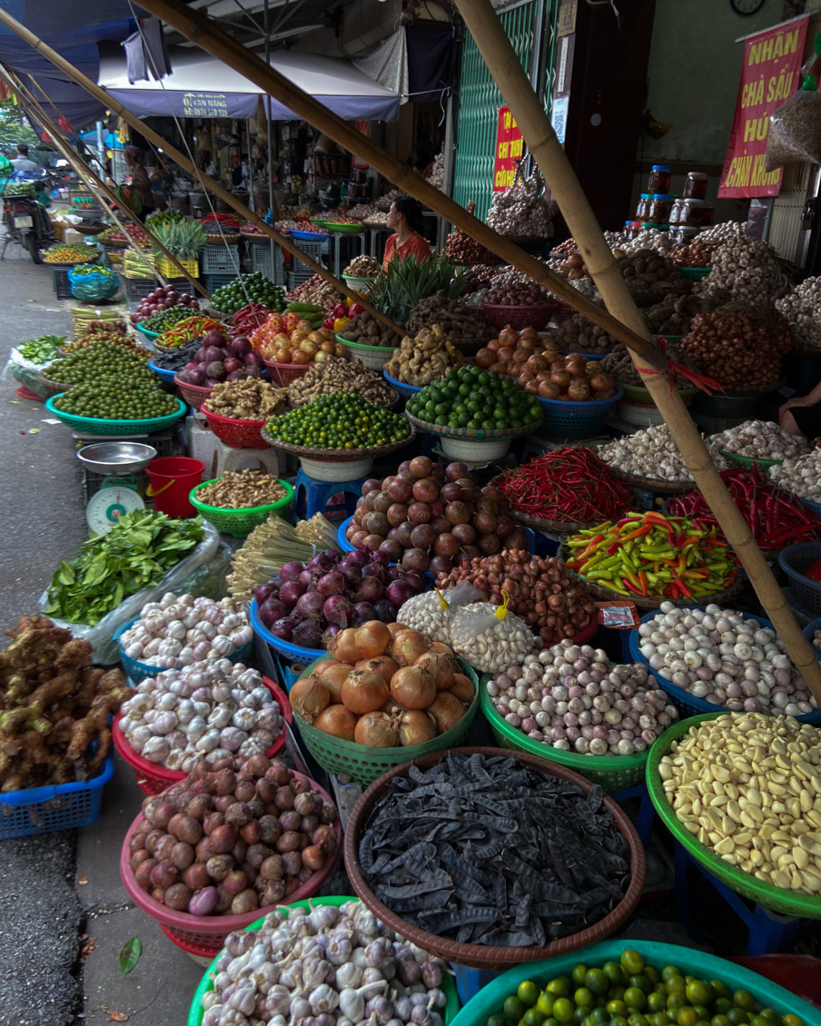 Hanoi cosa vedere - il mercato